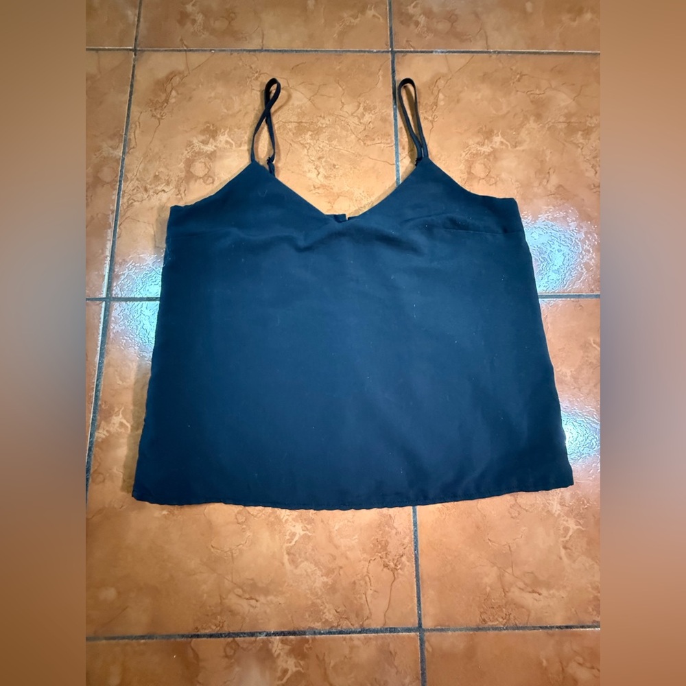 Levi's Black Fitted Crop Camisole